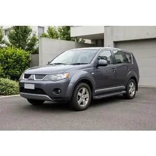Allmond Black sidetrin (2 stk., aluminium) foto 1