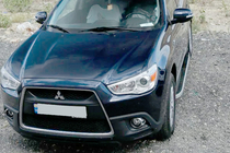 Mitsubishi Outlander 2006–2012 Sidetrin Tayga Grey (2 stk., aluminium) foto 4