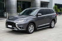 Mitsubishi Outlander 2012–2021 Fullmond sidetrin (2 stk., aluminium) foto 1