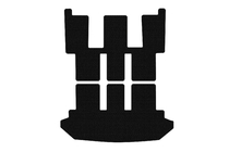 Citroen C-8 2002–2014 Gummimåtte til bagagerum Carsuit V2 (Sort) foto 1