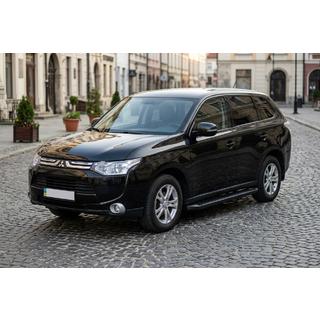 Allmond Black sidetrin (2 stk., aluminium) foto 1