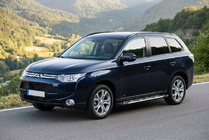 Mitsubishi Outlander 2012–2021 Sunrise sidetrin (2 stk., aluminium) foto 1