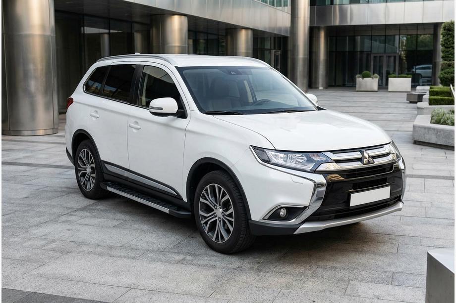 Mitsubishi Outlander 2012–2021 RedLine V1 sidestrin (2 stk., aluminium) Image