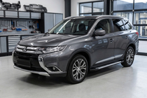 Mitsubishi Outlander 2012–2021 Sidetrin Line (2 stk., aluminium) foto 1