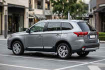 Mitsubishi Outlander 2012–2021 Sidetrin Tayga Grey (2 stk., aluminium) foto 1