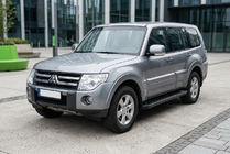 Mitsubishi Pajero Wagon IV 2006–2021 Allmond Black sidetrin (2 stk., aluminium) foto 1