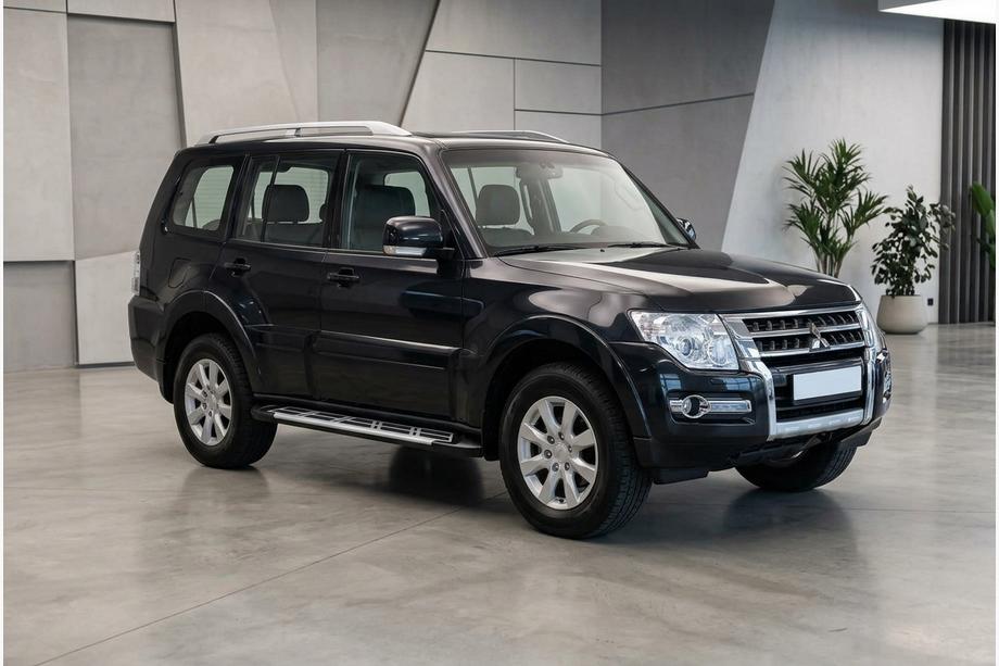 Mitsubishi Pajero Wagon IV 2006–2021 Sunrise sidetrin (2 stk., aluminium) Image