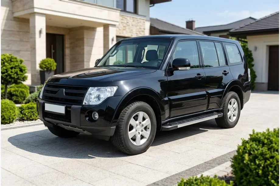Mitsubishi Pajero Wagon IV 2006–2021 RedLine V1 sidestrin (2 stk., aluminium) Image