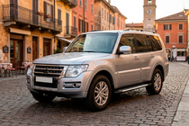 Mitsubishi Pajero Wagon IV 2006–2021 Sidetrin Line (2 stk., aluminium) foto 1
