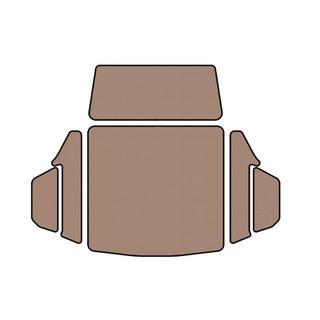Gummibagagerumsmåtte Carsuit (SD, beige) foto 1