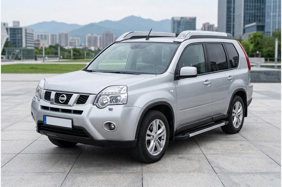 Nissan X-trail T31 2007–2014 RedLine V1 sidestrin (2 stk., aluminium) Foto 1