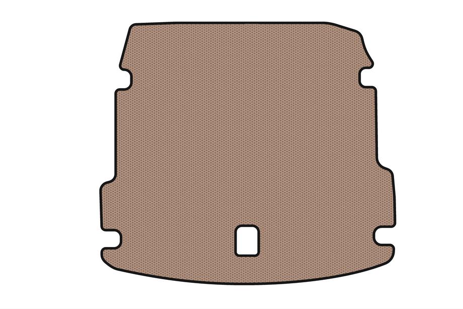Audi A8 2010–2018 Gummimåtte til bagagerum Carsuit (Long, beige) Image