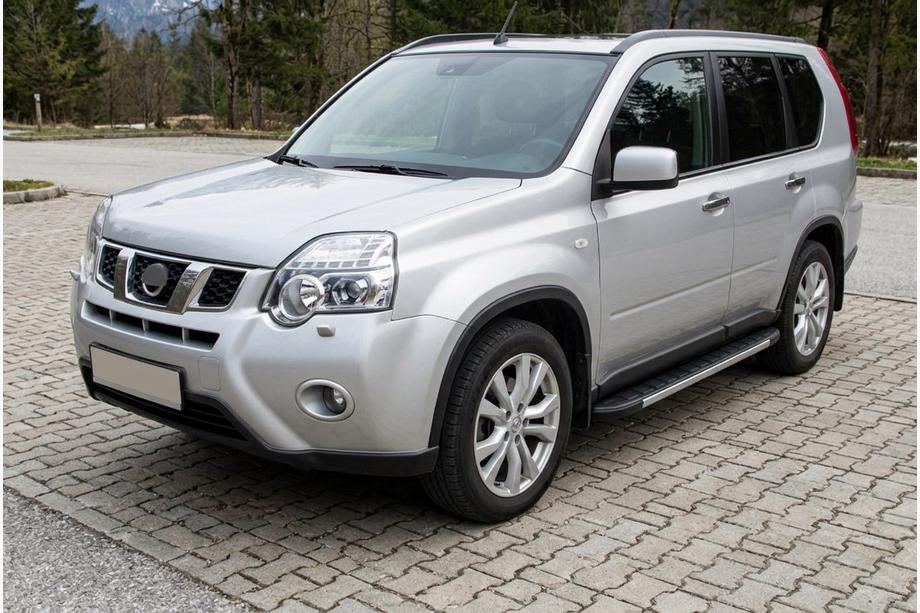 Nissan X-trail T31 2007–2014 Duru sidetrin (2 stk., aluminium) Foto 1