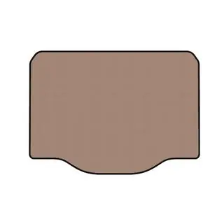 Gummimåtte til bagagerum Carsuit (Beige) foto 1