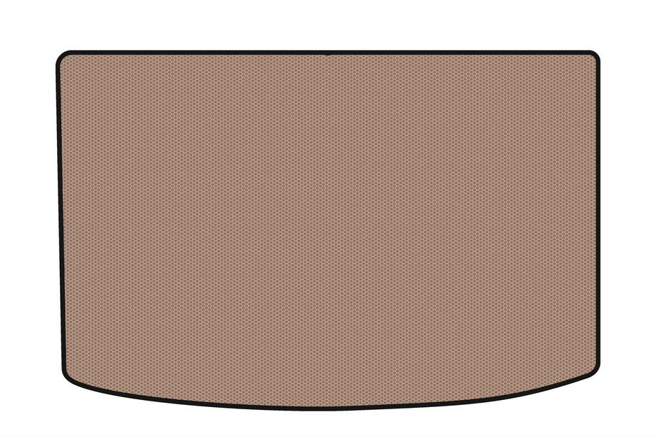 Chevrolet Tacuma/Rezzo 2000–2008 Gummimåtte til bagagerum Carsuit (Beige) Image