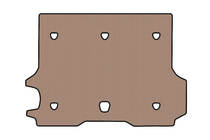 Chevrolet Trailblazer 2002–2012 Gummimåtte til bagagerum Carsuit (Beige) foto 1