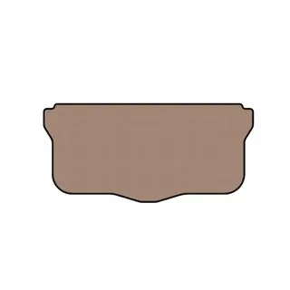 Gummibagagerumsmåtte Carsuit (HB, beige)