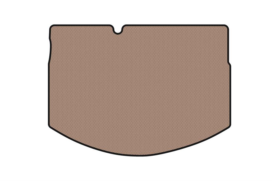 Citroen C-3 2009–2016 Gummibagagerumsmåtte Carsuit (HB, beige) Image