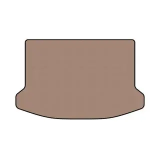 Carsuit gummibagagerumsmåtte (HB, 5-dørs, beige)