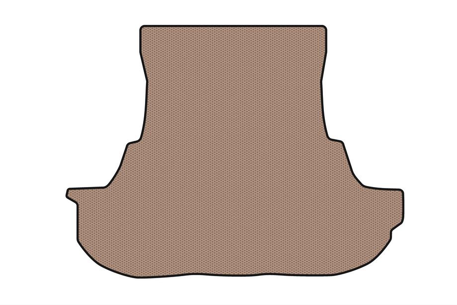 Dodge Challenger 2008–2023 Gummibagagerumsmåtte Carsuit (Coupé, beige) Foto 1