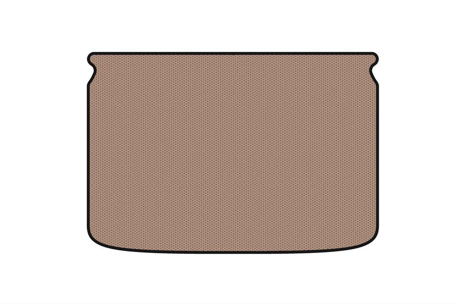 Fiat 500/500L 2013–2022 Gummibagagerumsmåtte Carsuit (til 500L, Beige) Image