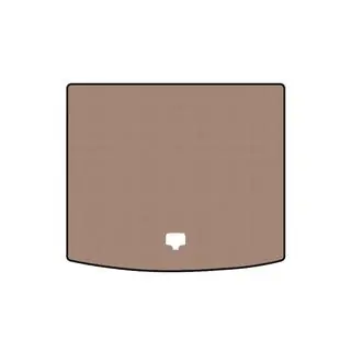 Gummibagagerumsmåtte Carsuit (2007-2010, SW, beige)