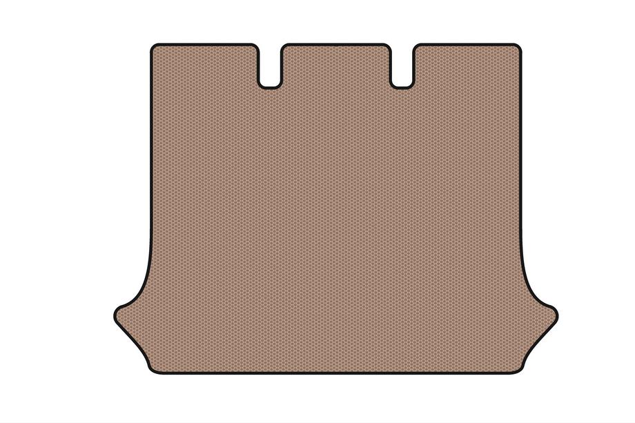 Fiat Doblo I 2001–2005 Gummimåtte til bagagerum Carsuit (Beige) Image