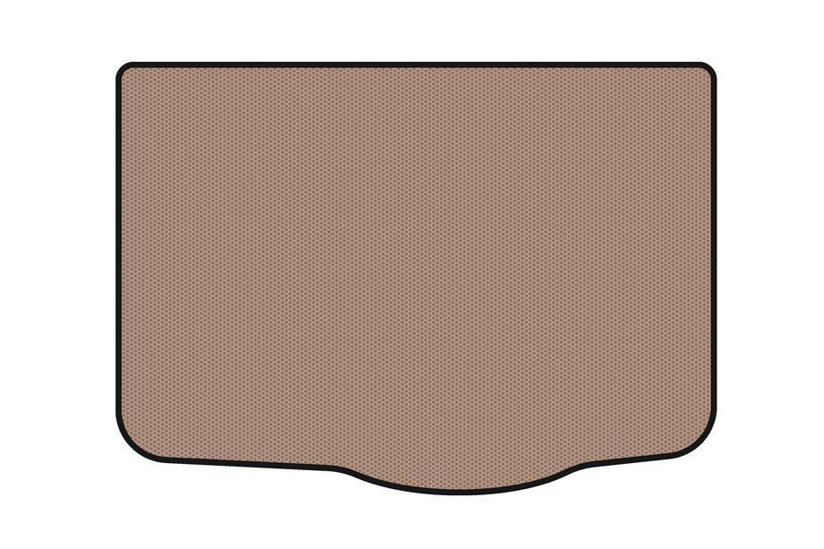 Fiat Punto Grande/EVO 2006–2018 Gummimåtte til bagagerum Carsuit (2011-2018, HB, 3-dørs, beige) Image