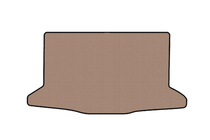 Fiat Sedici 2006–2014 Gummibagagerumsmåtte Carsuit (HB, beige) foto 1