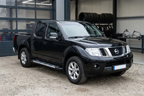 Nissan Navara 2006–2015 Sunrise sidetrin (2 stk., aluminium) foto 1
