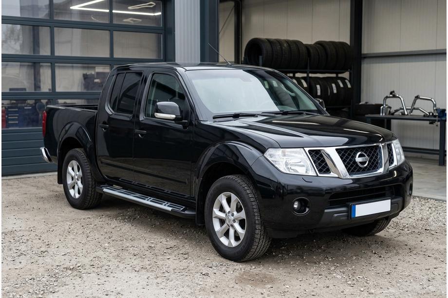 Nissan Navara 2006–2015 Sunrise sidetrin (2 stk., aluminium) Image
