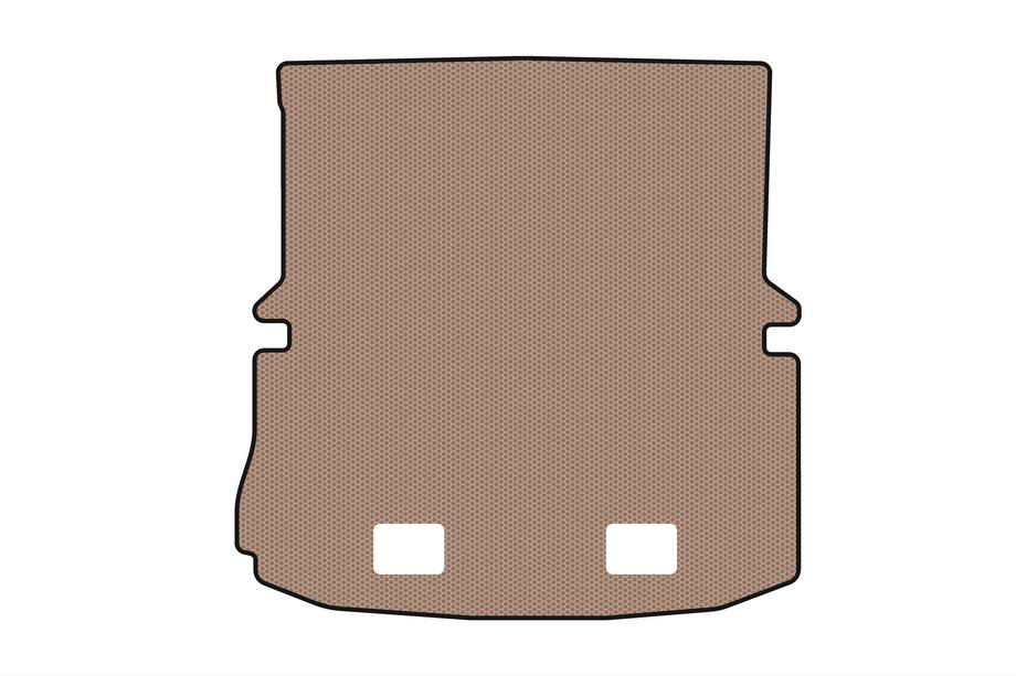 Ford Explorer 2011–2019 Gummimåtte til bagagerum Carsuit (2017-2019, 7-personers, beige) Image