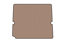 Ford Galaxy 2007–2015 Gummimåtte til bagagerum Carsuit (Beige) foto 1
