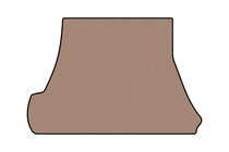 Ford Mondeo 1996–2001 Gummibagagerumsmåtte Carsuit (SD, beige) foto 1