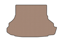 Ford Mustang 2015–2023 Gummibagagerumsmåtte Carsuit (Coupé, beige) foto 1
