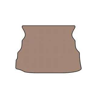Gummibagagerumsmåtte Carsuit (SD, beige) Geely CK-2 2008–2016 foto 1