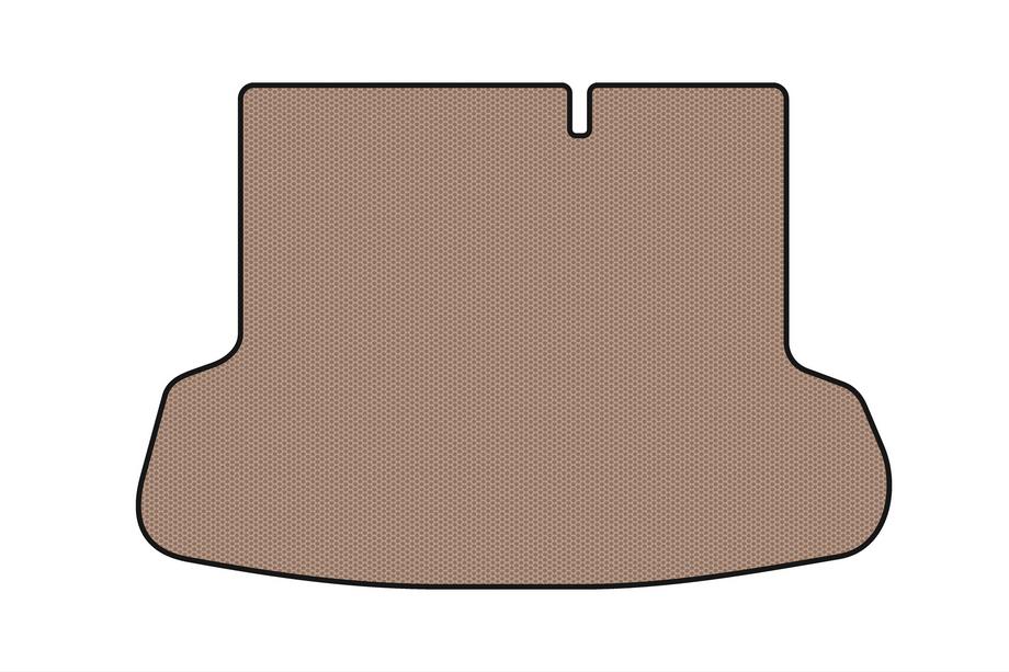 Hyundai Accent 2006–2010 Gummibagagerumsmåtte Carsuit (SD, beige) Image