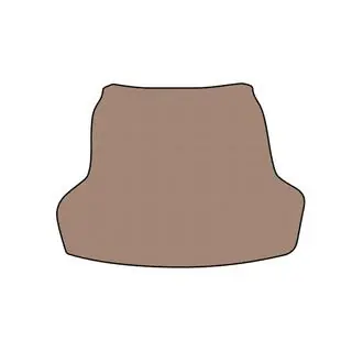 Gummibagagerumsmåtte Carsuit (SD, beige)