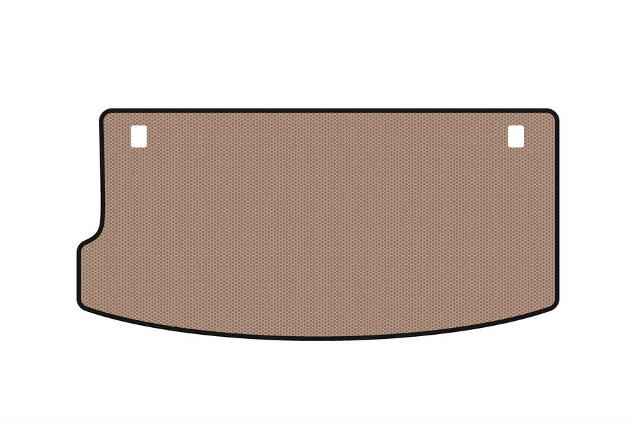 Hyundai I-10 2008–2013 Gummibagagerumsmåtte Carsuit (HB, beige) Image