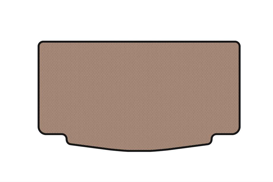 Hyundai I-10 2014–2017 Gummibagagerumsmåtte Carsuit (HB, beige) Image