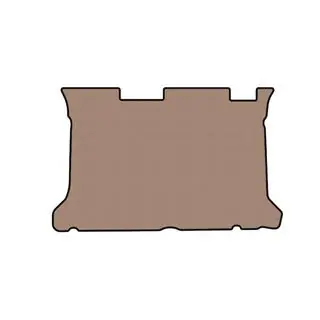 Gummimåtte til bagagerum Carsuit (Beige)
