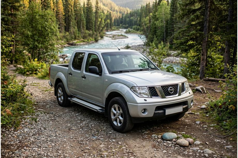 Nissan Navara 2006–2015 Sidetrin Rainbow (2 stk., aluminium) Image