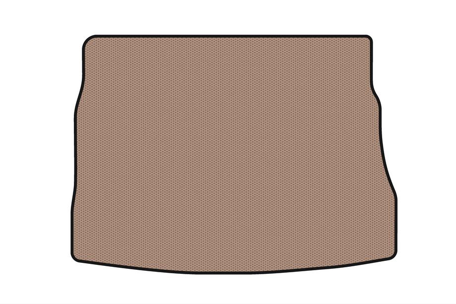 Kia Ceed 2007–2012 Gummibagagerumsmåtte Carsuit (HB, 3-dørs, beige) Image
