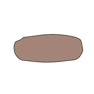Gummimåtte til bagagerum Carsuit (SD, LPG, beige) foto 1