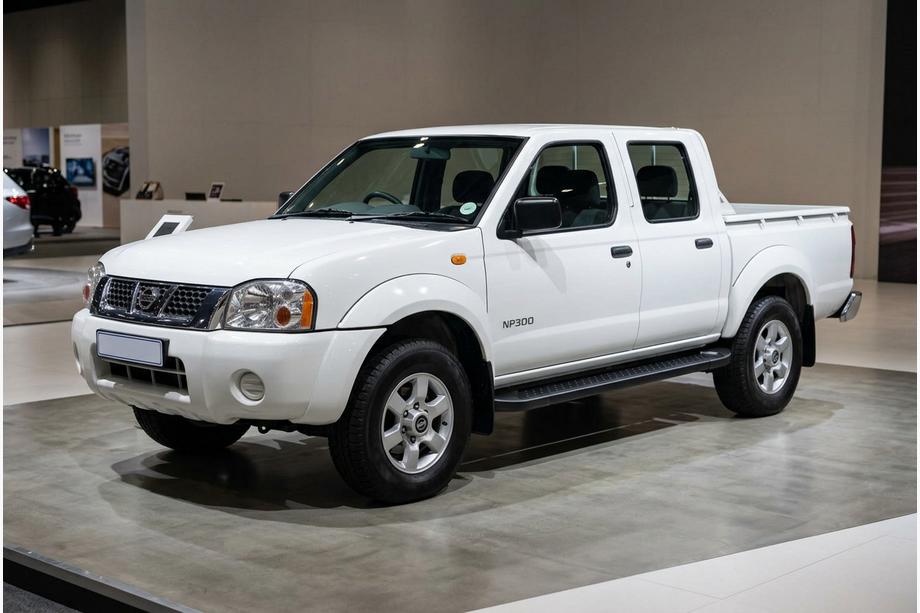 Nissan NP300 1999–2015 Allmond Black sidetrin (2 stk., aluminium) Image
