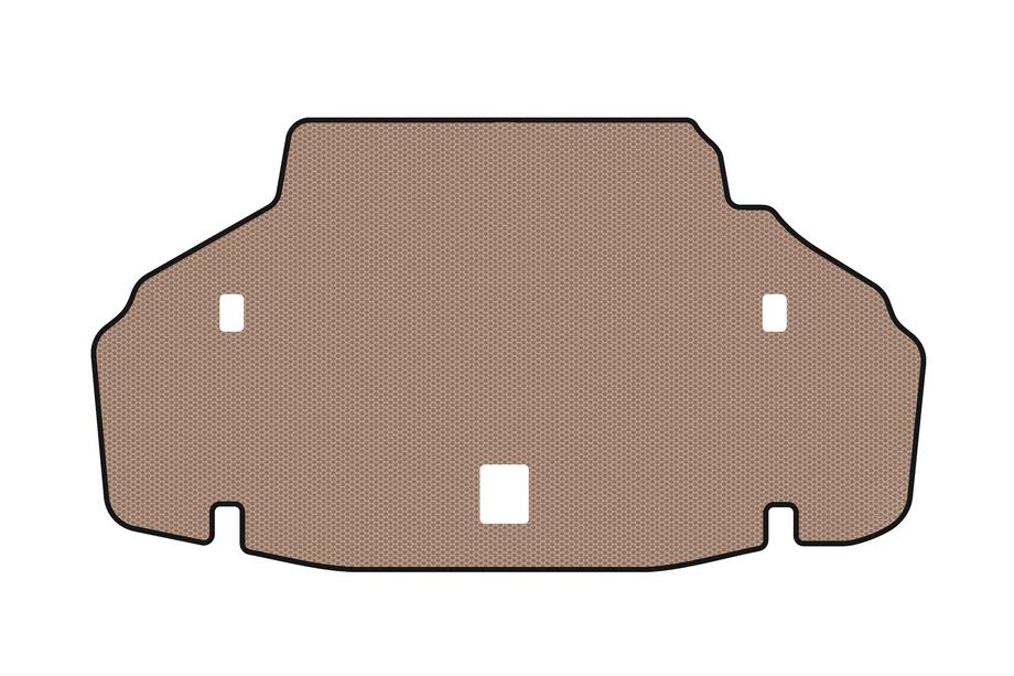 Lexus LS 2007–2017 Gummibagagerumsmåtte Carsuit (2007-2010, SD, lang akselafstand, beige) Image
