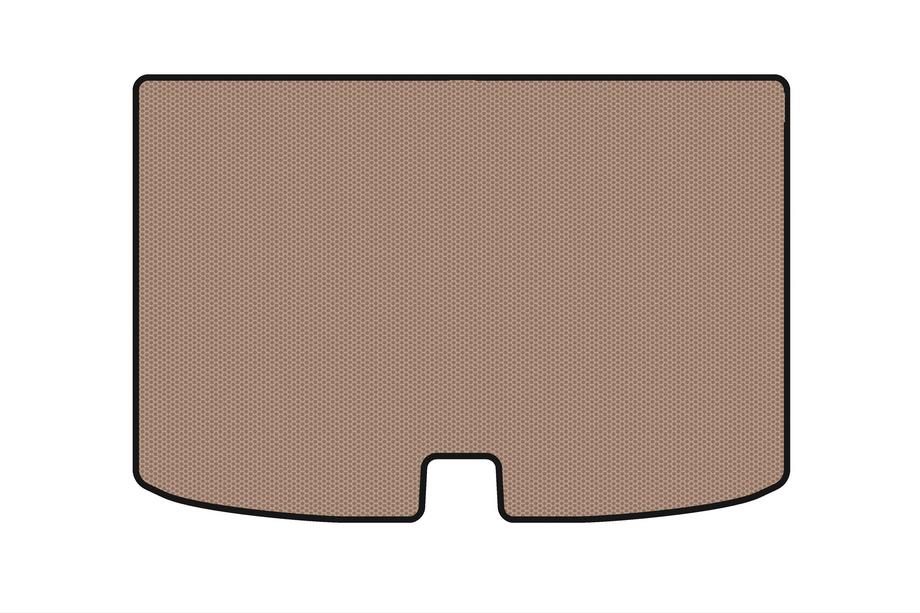 Mercedes A-class W169 2004–2012 Gummibagagerumsmåtte Carsuit (2004-2008, HB, 5-dørs, beige) Image