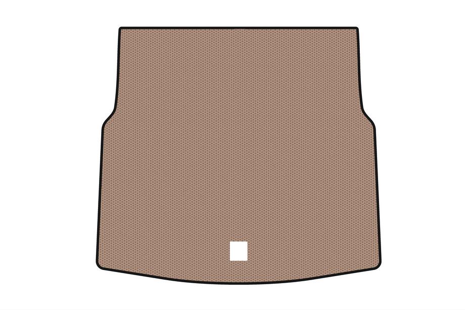 Mercedes C-klasse W205 2014–2021 Gummibagagerumsmåtte Carsuit (SD, beige) Image