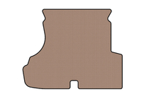 Mercedes CLK W208 1997–2002 Gummibagagerumsmåtte Carsuit (Coupé, beige) foto 1