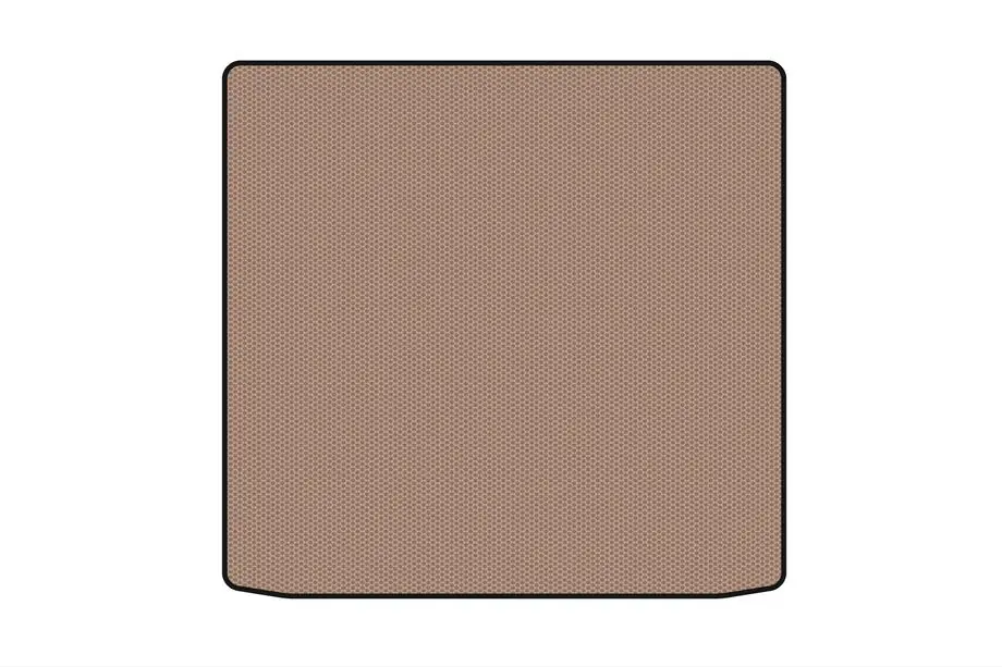 Mitsubishi Grandis 2003–2011 Carsuit gummimåtte til bagagerum (2 rækker, beige) Foto 1